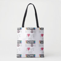"Love some Bitcoin" White Totebag