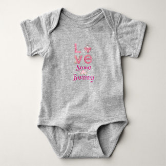 Love Some Bunny Baby Bodysuit