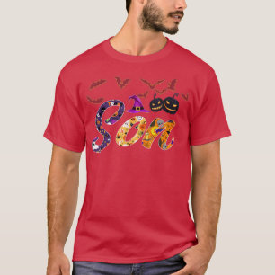 Love Son Pumpkin Witch Halloween T-Shirt