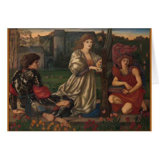 Love Song "Chant D'amour" by Edward Burne-Jones (Front Horizontal)