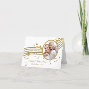 Love Song Notes Photo Thank You