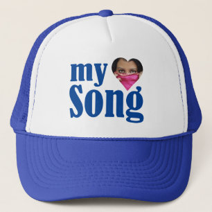Love song photo trucker hat