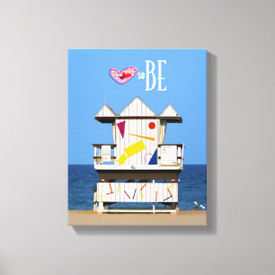 Love South Beach 6 ST Canvas Print