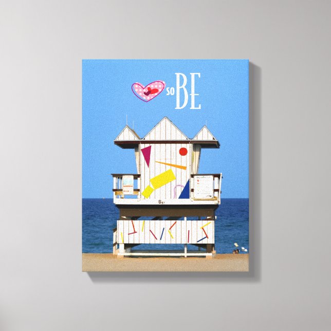 Love South Beach 6 ST Canvas Print (Front)