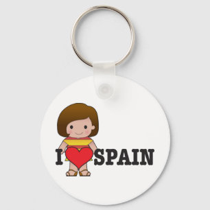 Love Spain Key Ring