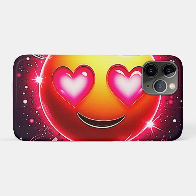 Love Sparkle Emoji Hearts Case-Mate iPhone Case (Back (Horizontal))