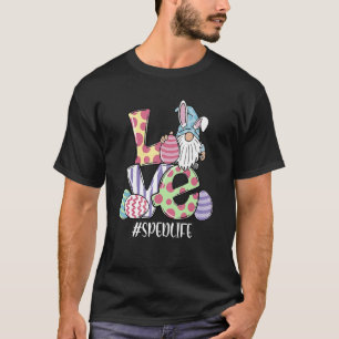 Love Special Education Sped Easter Gnome Egg Hunti T-Shirt