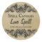 Love Spell Candle Labels