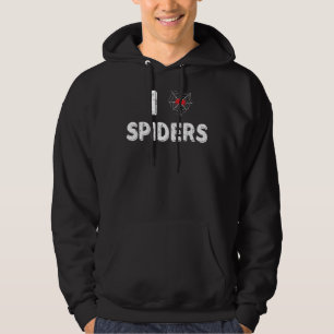 Love Spider Arachnophile Spider Insect Entomologi Hoodie