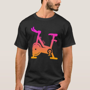 Love Spin Class Cycle Bike Spinning Workout For W T-Shirt