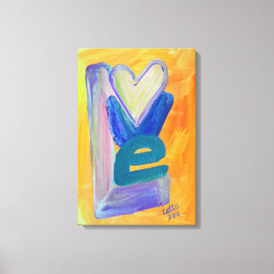 Love Spring Stack Painting Prints (Medium)