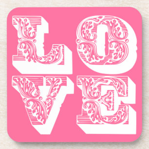 LOVE Square Coaster