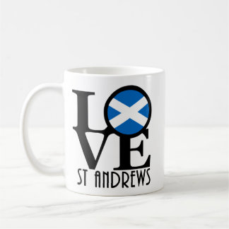 LOVE St Andrews Scotland 11oz Coffee Mug