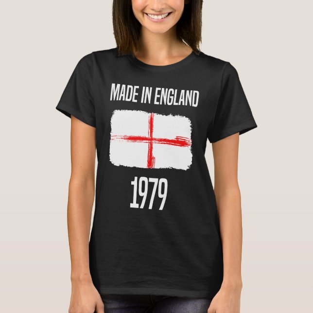 Love St Georges Day Made In England 1979 For Engli T-Shirt (Front)