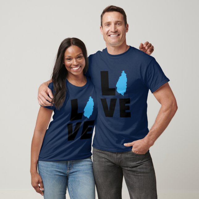 Love St Lucia T-Shirt (Unisex)