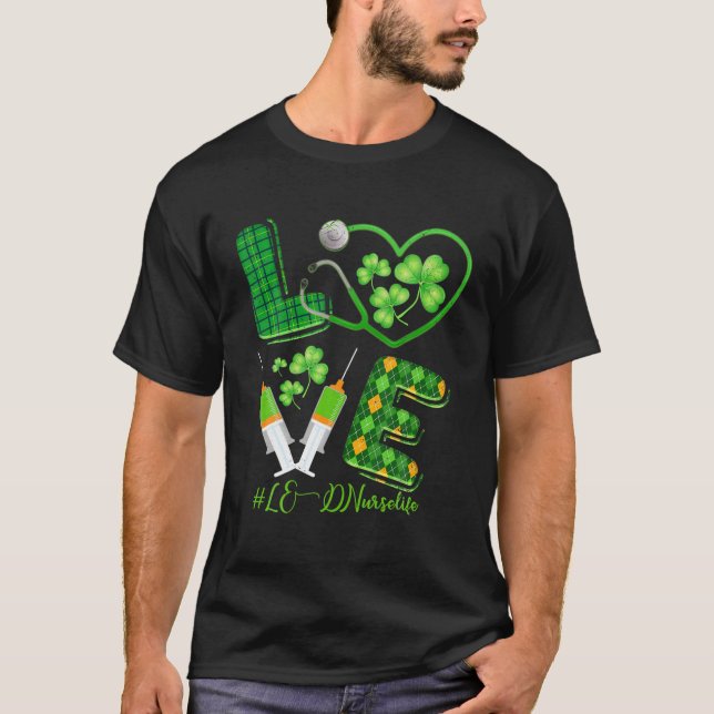 LOVE St. Patrick's L T-Shirt (Front)