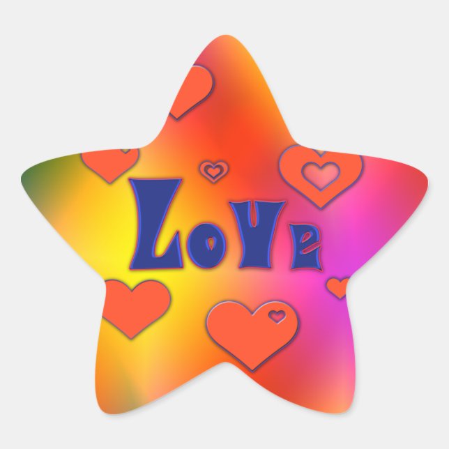 Love Star Sticker (Front)