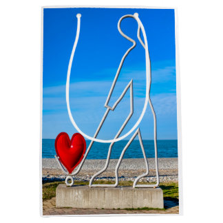 Love statue medium gift bag