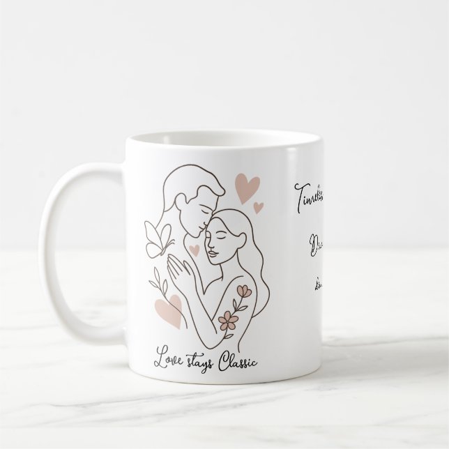 love stays classic coffee mug (Left)