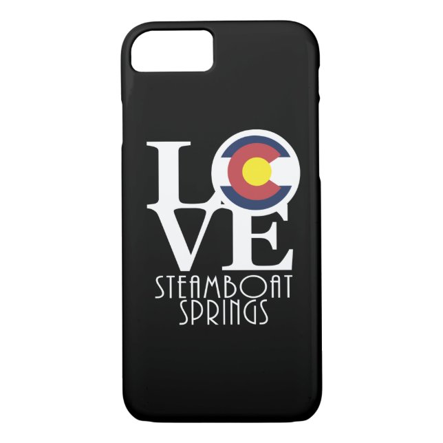 LOVE Steamboat Springs CO Case-Mate iPhone Case (Back)