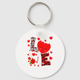 Love Stethoscope Heart Nicu Nurse Valentines Day  Key Ring