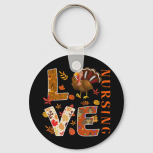 LOVE Stethoscope Nurse Life Valentine Day Women G Key Ring