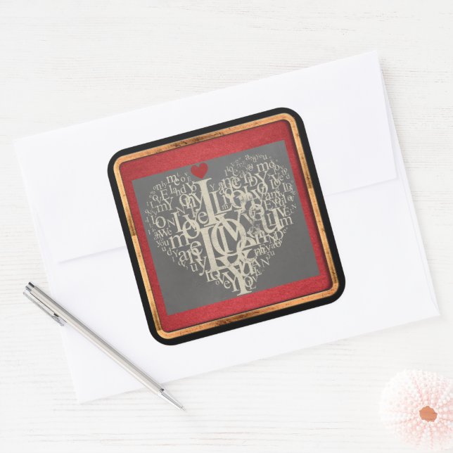 Love Sticker (Envelope)