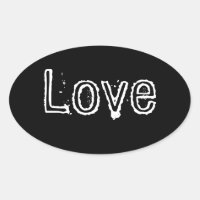 Love Sticker- Black2