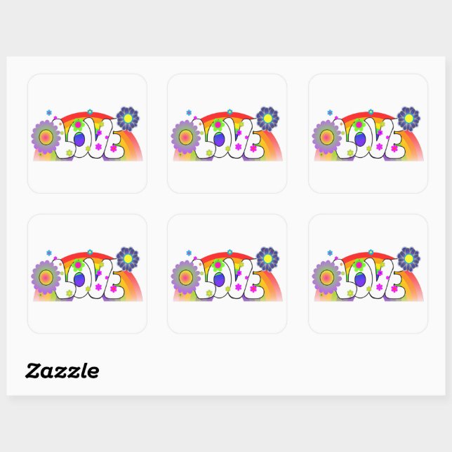 Love Stickers (Sheet)