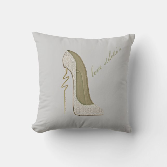 love stiletto's pillow (Front)