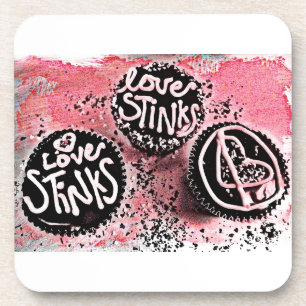 Love Stinks Coaster