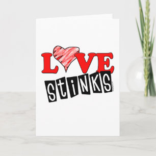 Love Stinks Greeting Cards