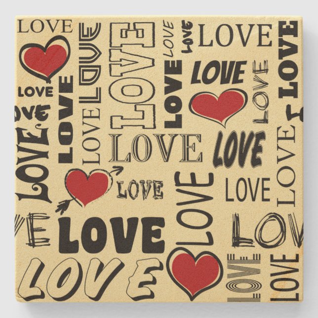 Love Stone Coaster (Front)