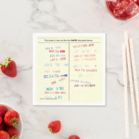 Love Story Due Date Library Card Wedding