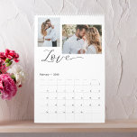 Love Story EDITABLE COLOR Custom Photo Calendar<br><div class="desc">Personalise each page with your photos and create a one-of-a-kind calendar as a gift for yourself or someone else! Designed by Berry Berry Sweet. Visit our website: www.berryberrysweet.com to see our full product lines of stylish stationery and personalised gifts.</div>