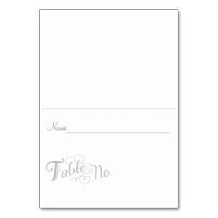 Love Story Escort Card