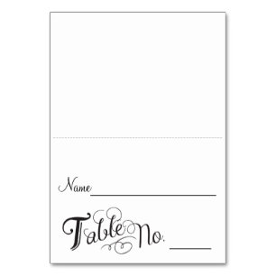 Love Story Escort Card