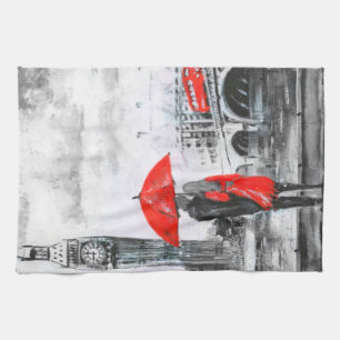 love story in london tea towel