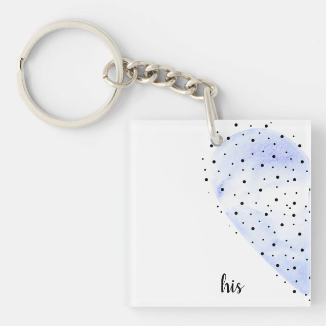 Love Story Key Ring (Front)