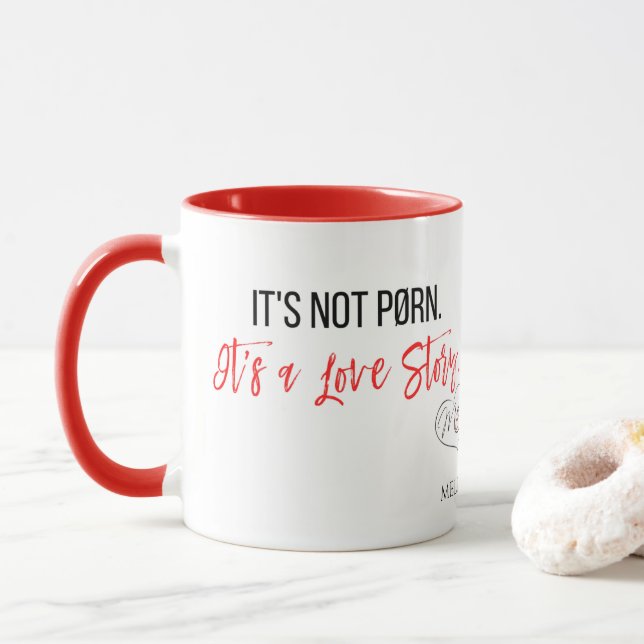 Love Story Mug (With Donut)
