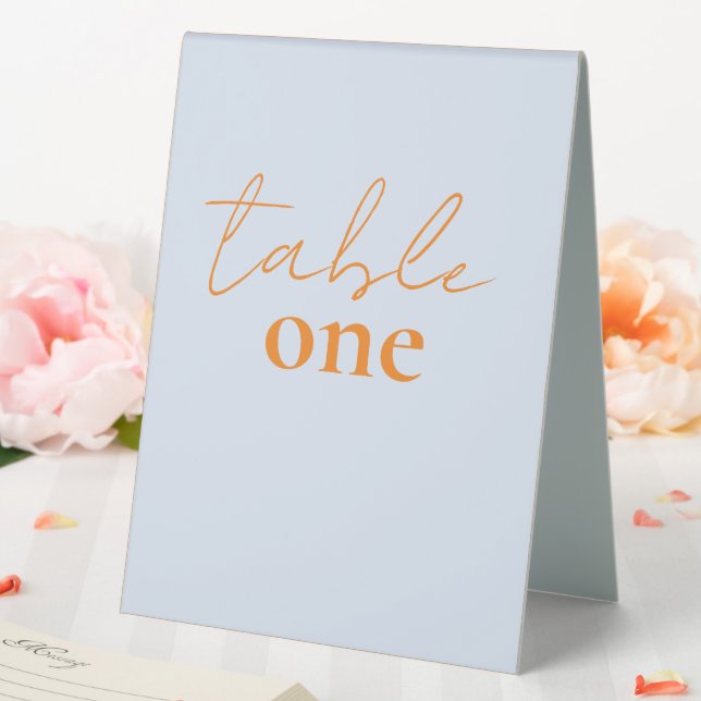 love story wedding table number  (In SItu (Wedding))