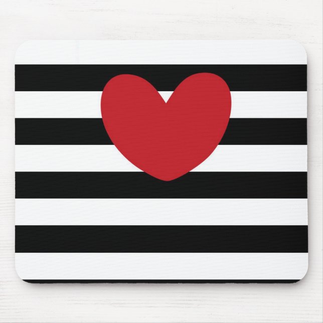 love stripes mouse mat (Front)