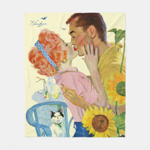 Love-Struck Fleece Blanket