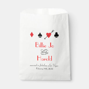 Love Struck in Las Vegas Wedding Favour Bag