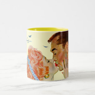 Love-Struck Two-Tone Coffee Mug