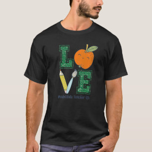 Love Substitute Teacher Life Sub Teacher T-Shirt