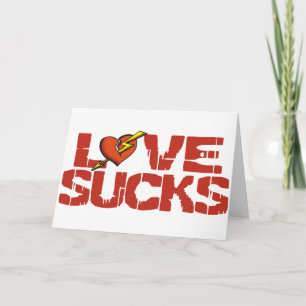 Love Sucks Holiday Card