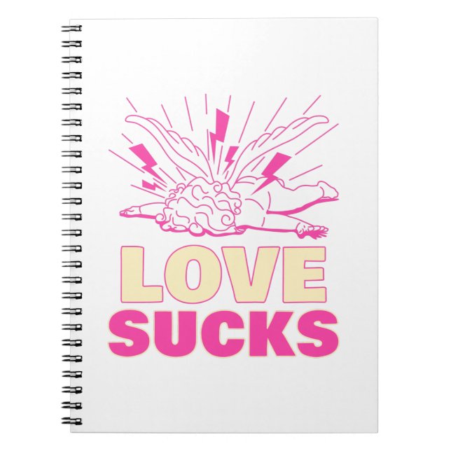 Love Sucks Notebook (Front)