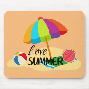 Love Summer Mouse Mat