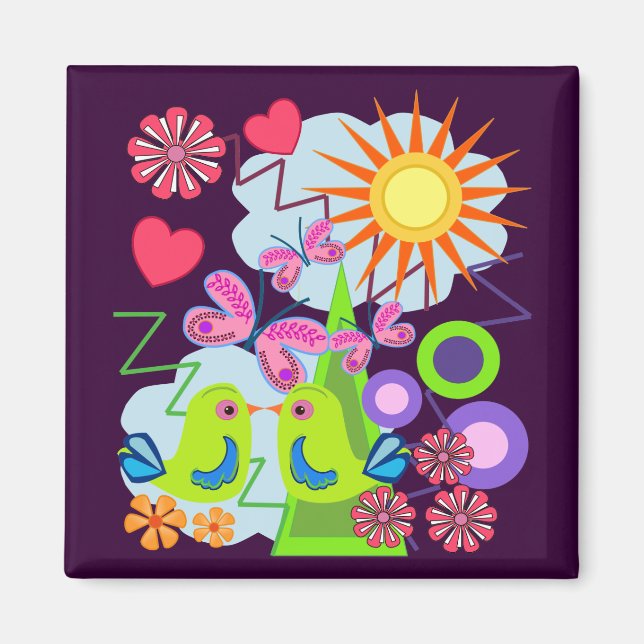 Love summertime magnet (Front)